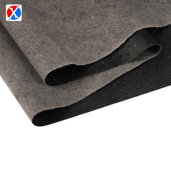 XZ60005 geometric textured PVC upholstery leather in multiple colors