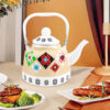 XZ60065 Printed PVC Synthetic Leather for Table Covers (1)