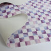 XZ60067 Colorful Checkered PVC Synthetic Leather for Bags (1)