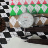 XZ60074 Argyle Printed PVC Synthetic Leather for Table Covers (1)