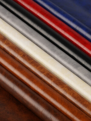 XZ73001 Vintage Grain PVC Synthetic Leather for Furniture (1)