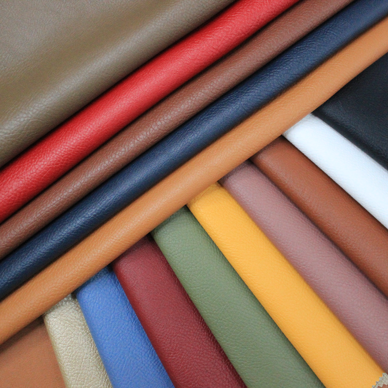 XZ73003 Pebble Grain PVC Synthetic Leather for Sofas (1)