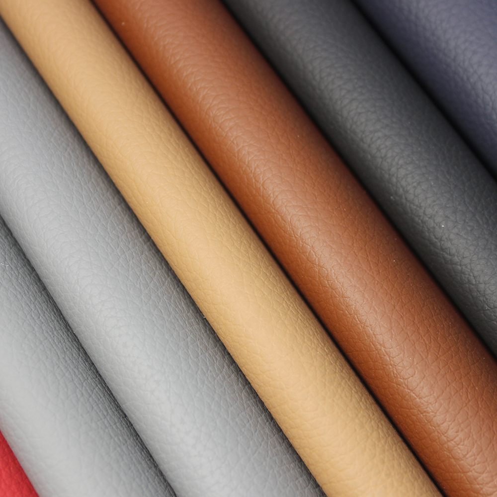XZ73028 Fine Grain PVC Synthetic Leather for Furniture (1)