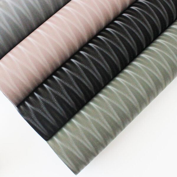XZ73296 Wave-Pattern PVC Synthetic Leather for Bags (1)