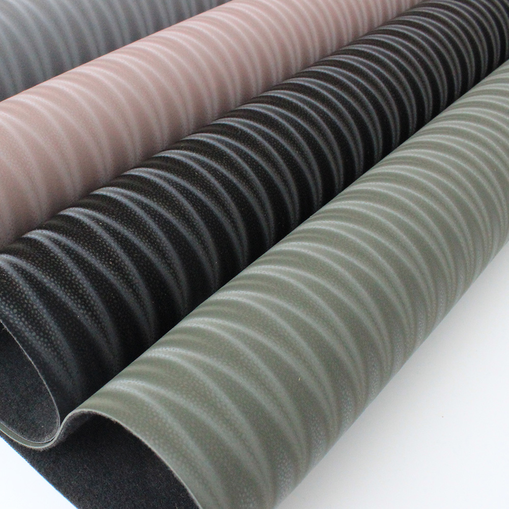 XZ73296 Wave-Pattern PVC Synthetic Leather for Bags