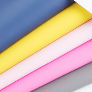 XZ60022 smooth PVC garment leather