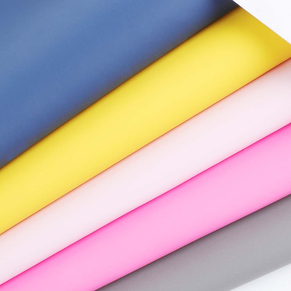 XZ60022 smooth PVC garment leather