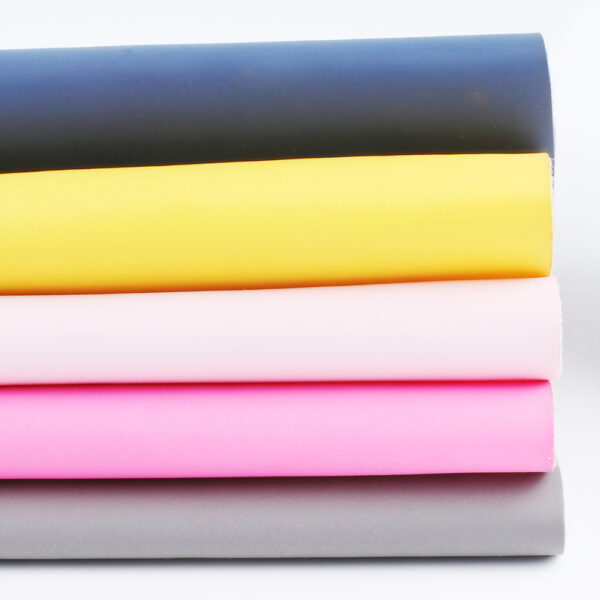 matte PVC leather for fashion apparel