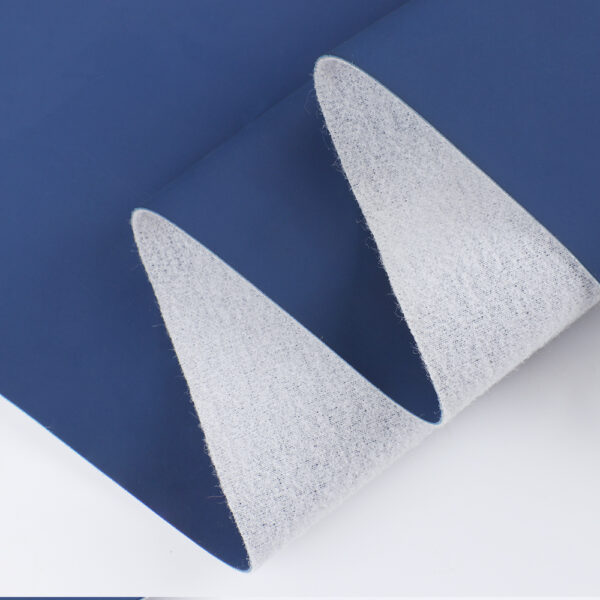 XZ60022 PVC leather with double-needle brushed backing