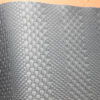 HX001 geometric quilted PVC automotive leather with 5mm foam backing