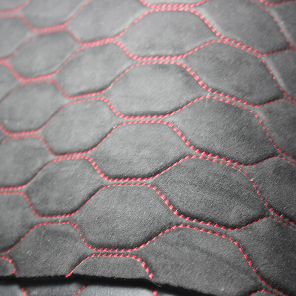 diamond stitched automotive seat leather texture