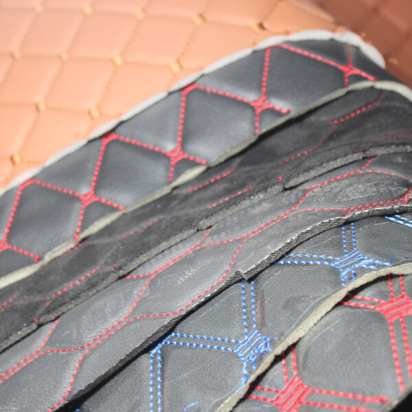 PVC automotive leather with 5mm foam