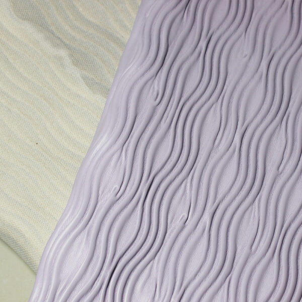 HX003 wave embossed PVC automotive leather