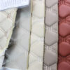 geometric stitched leather for car seat panels