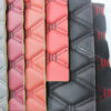HX005 geometric quilted automotive upholstery leather