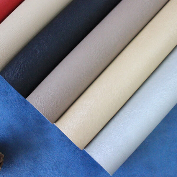 Multiple colors of XZ60128 fine grain PVC leather