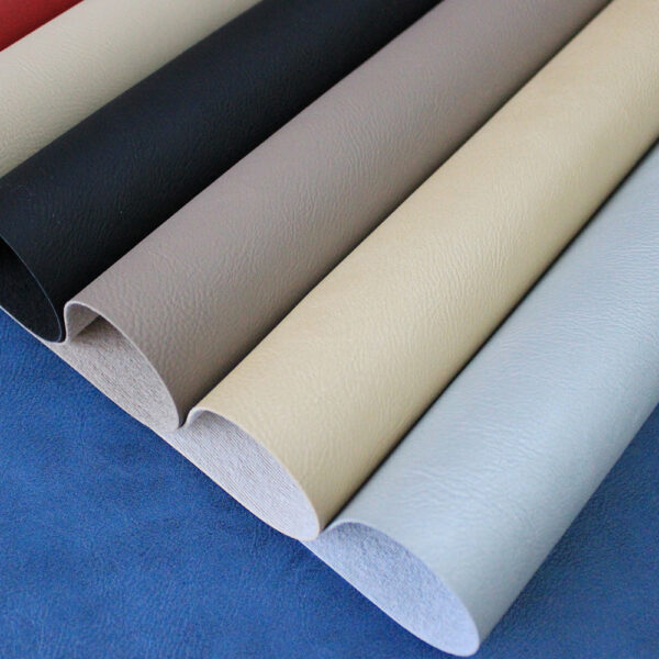 Multiple colors of XZ60128 fine grain PVC leather