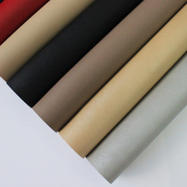 Multiple colors of XZ60128 fine grain PVC leather