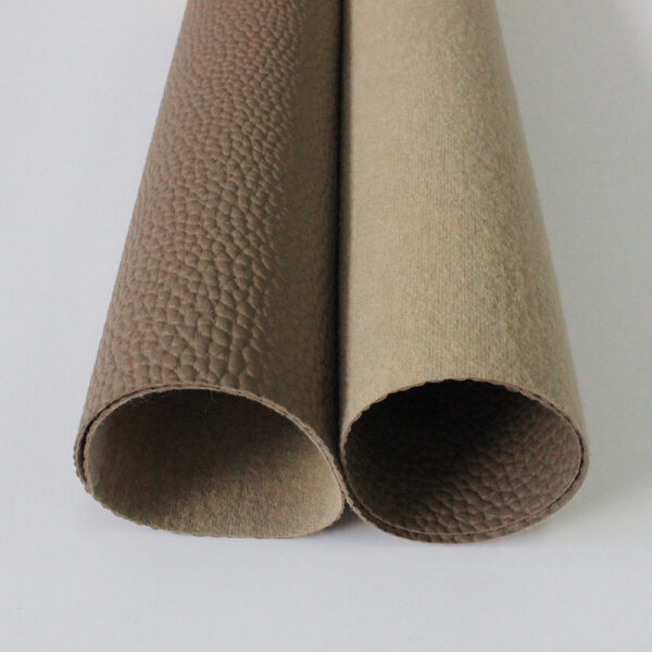 Soft fabric backing of XZ60129 PVC leather