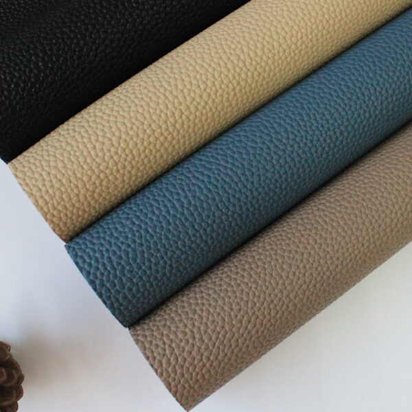 Soft fabric backing of XZ60129 PVC leather