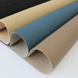 Soft fabric backing of XZ60129 PVC leather