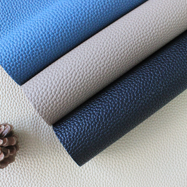 Soft fabric backing of XZ60129 PVC leather
