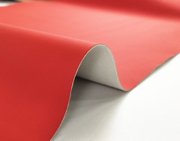 Textile backing of XZ73295 matte PU leather (1) 1.0mm matte PU synthetic leather