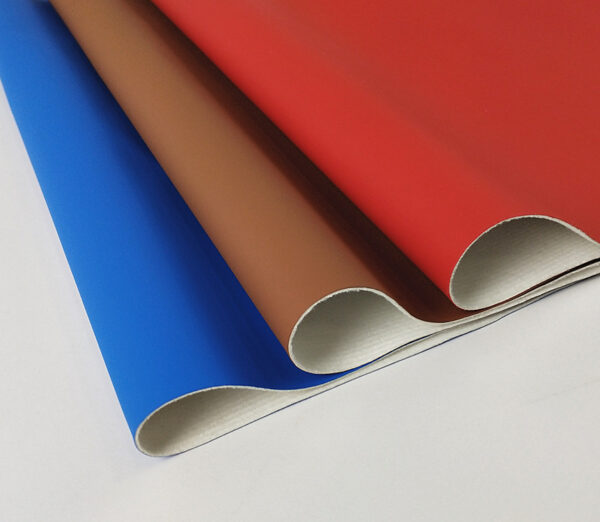 Textile backing of XZ73295 matte PU leather (2) XZ73295 matte PU leather material