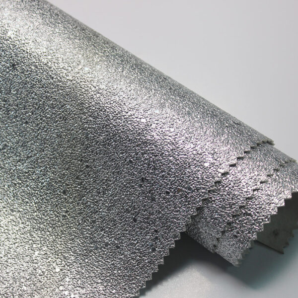 decorative glitter synthetic leather for bags