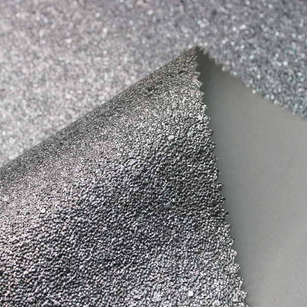 XZ44442 glitter leather backing