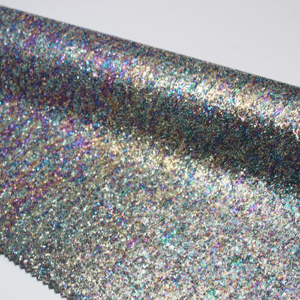 rainbow glitter leather for clutches