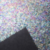 XZ44443 glitter leather backing