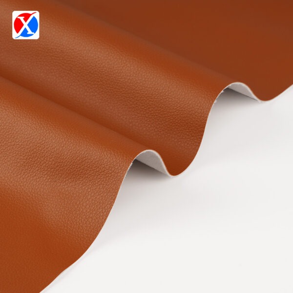 1.0mm fine litchi PVC leather material