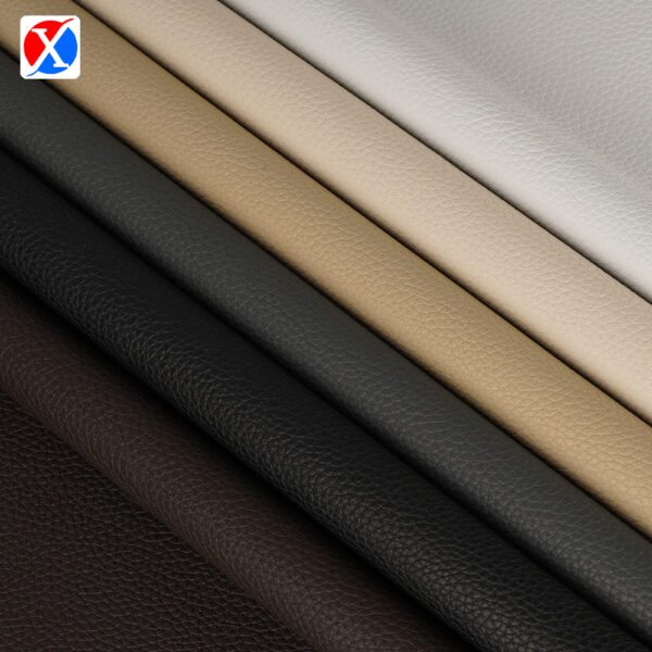 XZ60007 fine litchi grain PVC leather