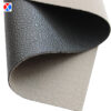 XZ60010 large stingray grain PVC leather for bags with brush backing