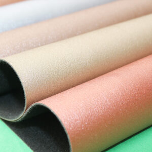 XZ60015 pearlescent PVC leather for shoe uppers