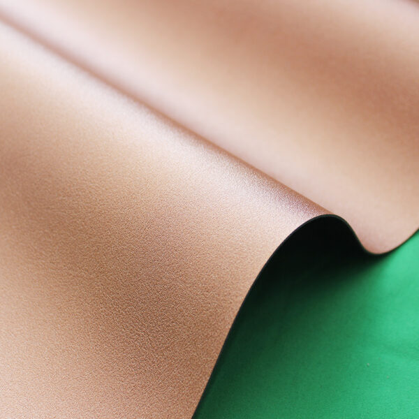 pearlescent synthetic leather for fashion shoes