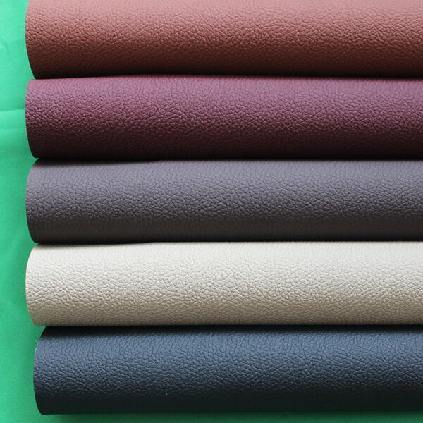 XZ60018 fine pebble PVC leather for shoe uppers
