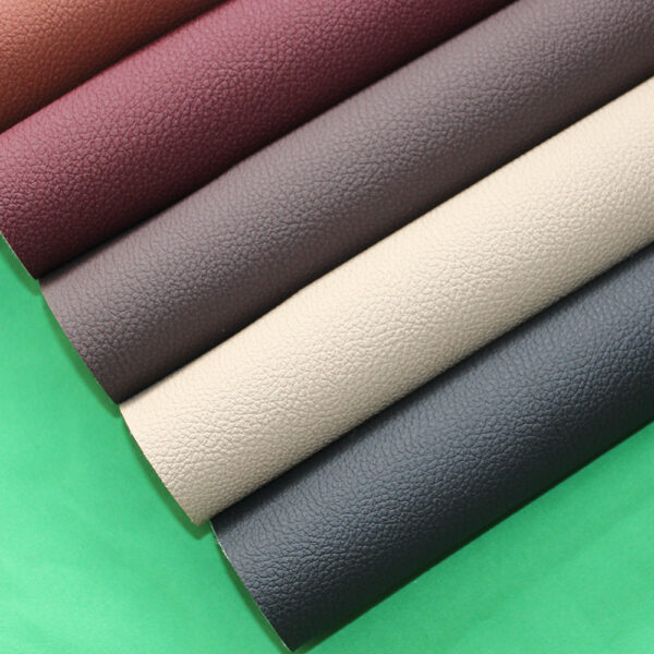 0.95mm fine pebble PVC shoe upper leather