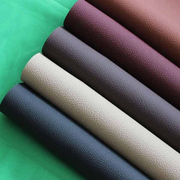 fine pebble grain PVC leather for footwear