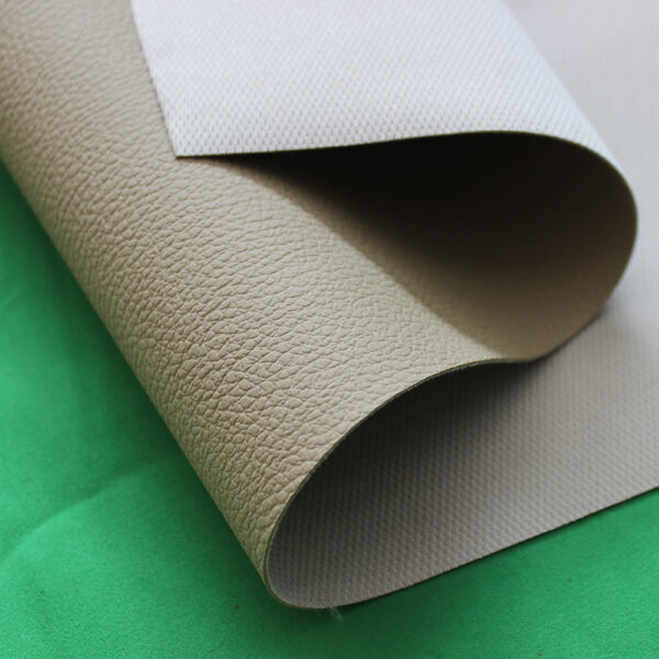 XZ60018 PVC leather with terry fabric backing