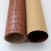 XZ60021 scraped crocodile grain PVC leather for bags with brush backing (4) XZ60021 scraped crocodile grain PVC leather for bags with brush backing