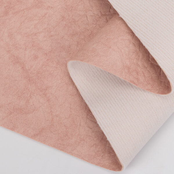 XZ60025 PVC leather with terry fabric backing