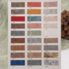XZ60026 vintage distressed PVC leather with toweling backing