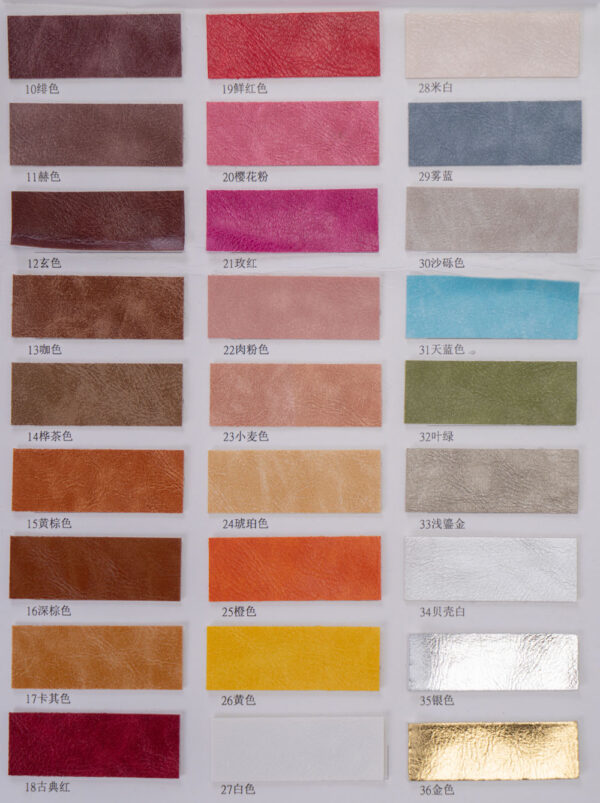 XZ60028 oil wax PVC leather with toweling backing