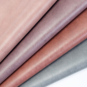 XZ60030 fine grain PVC leather with toweling backing
