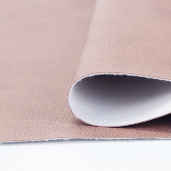 XZ60030 fine grain PVC leather with toweling backing
