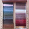 XZ60031 antique distressed PVC leather with toweling backing
