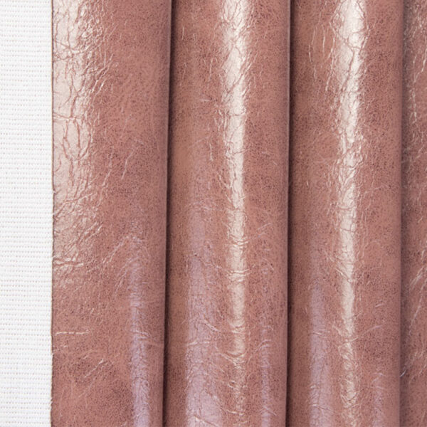 XZ60031 antique distressed PVC leather with toweling backing