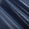 XZ60032 crocodile grain PVC leather for bags with terry fabric backing